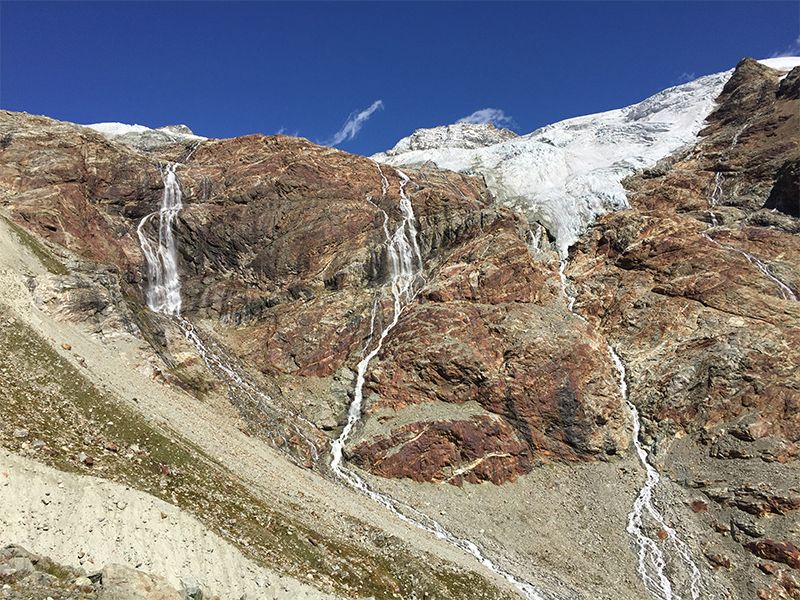 Panorama da Rifugio Aosta